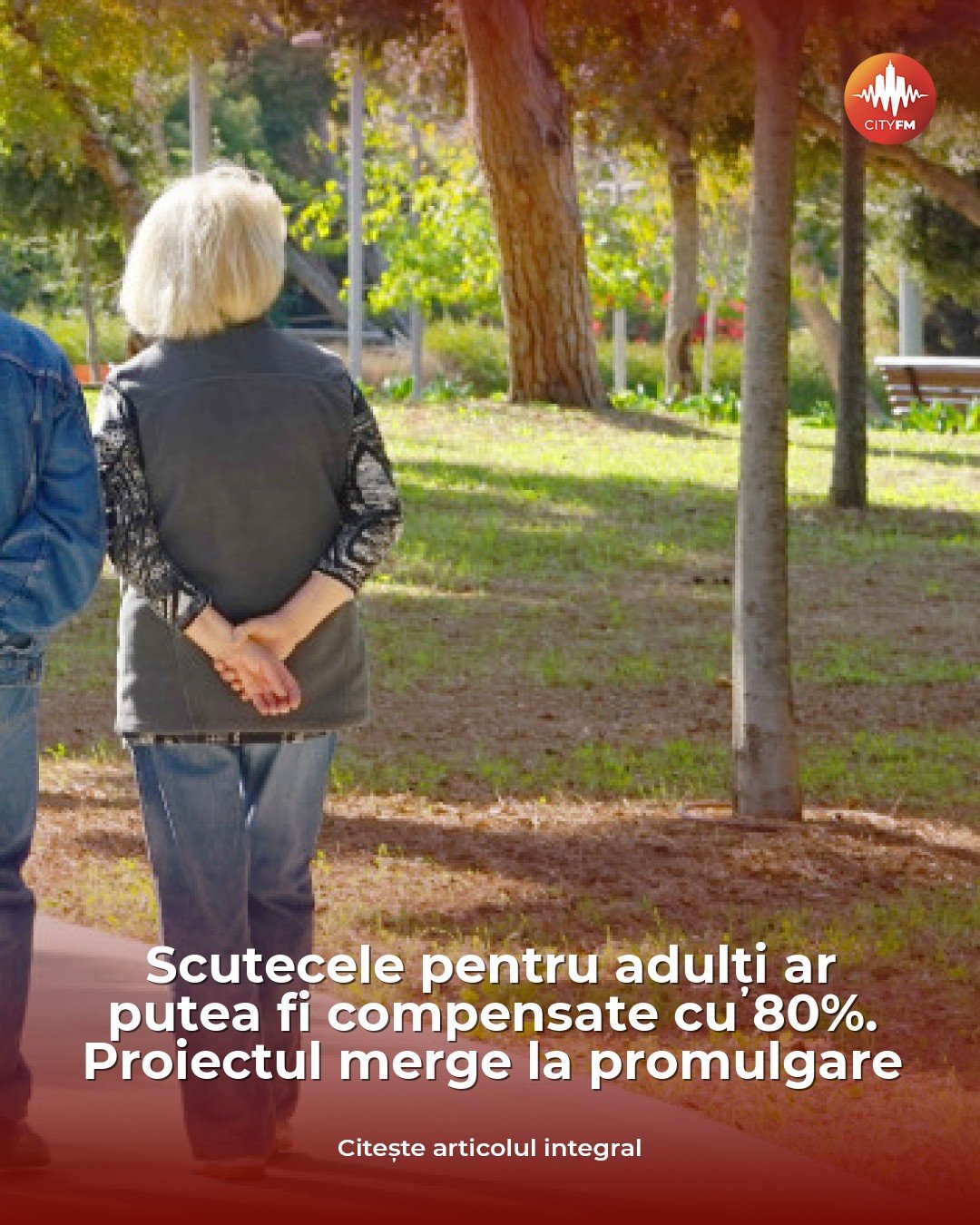 Scutecele pentru adulți ar putea fi compensate cu 80%, proiectul merge la promulgare