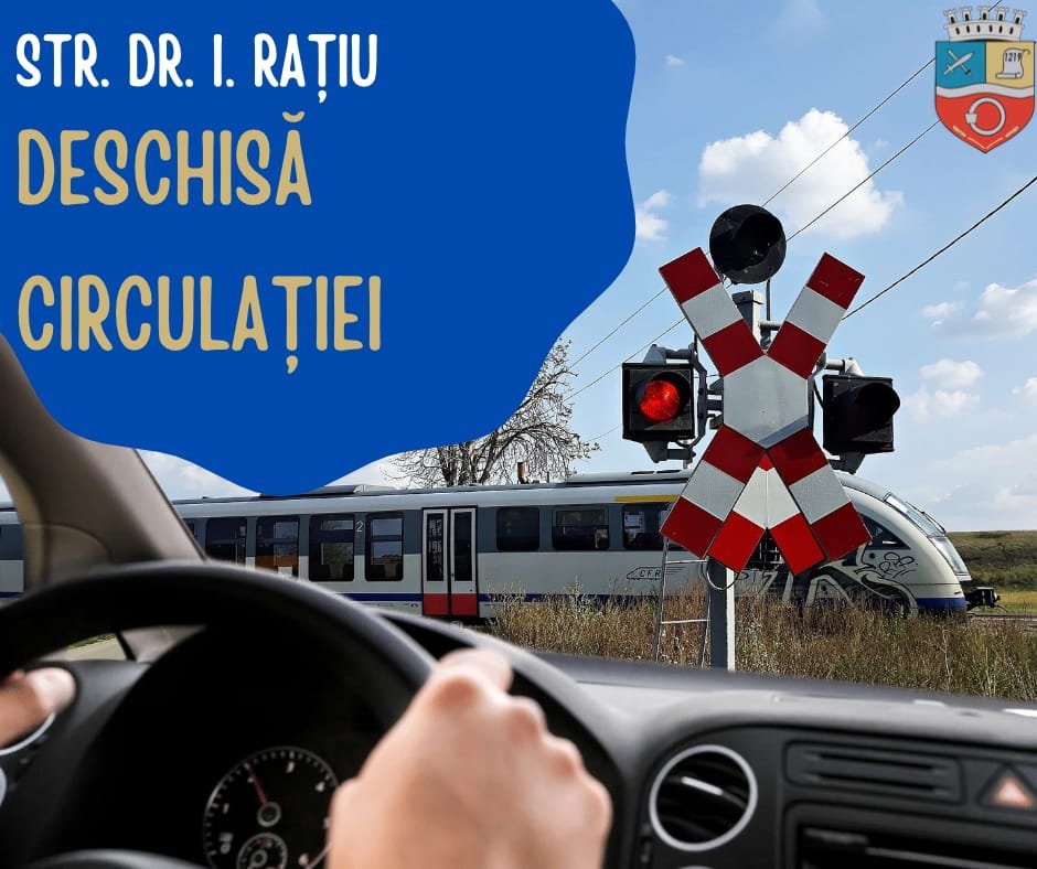 Se redeschide circulația pe strada Dr. Ioan Rațiu!