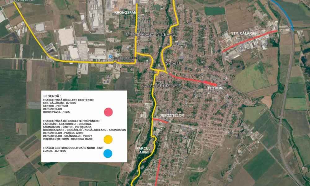 Sebeș: investiții în mobilitate urbană și legături între cartierele Lancrăm-Mihail Kogălniceanu