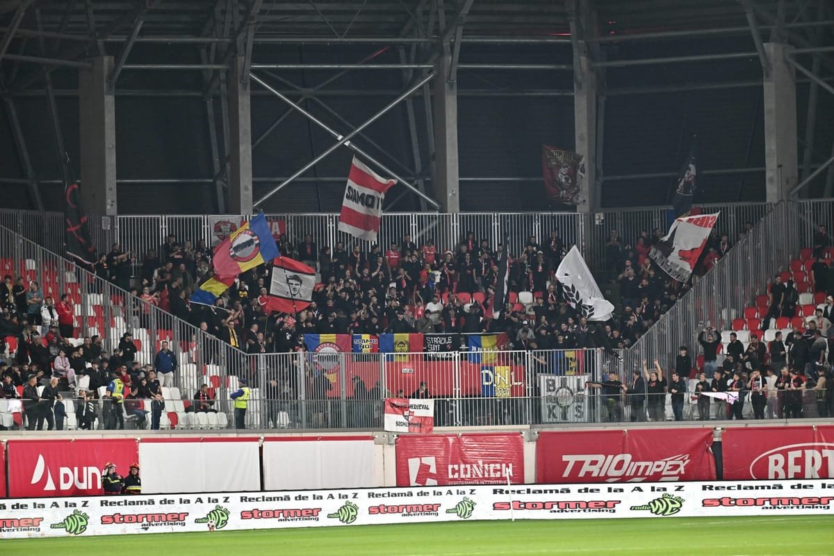 Sfântu Gheorghe: Dinamo, amendat pentru scandările xenofobe ale suporterilor