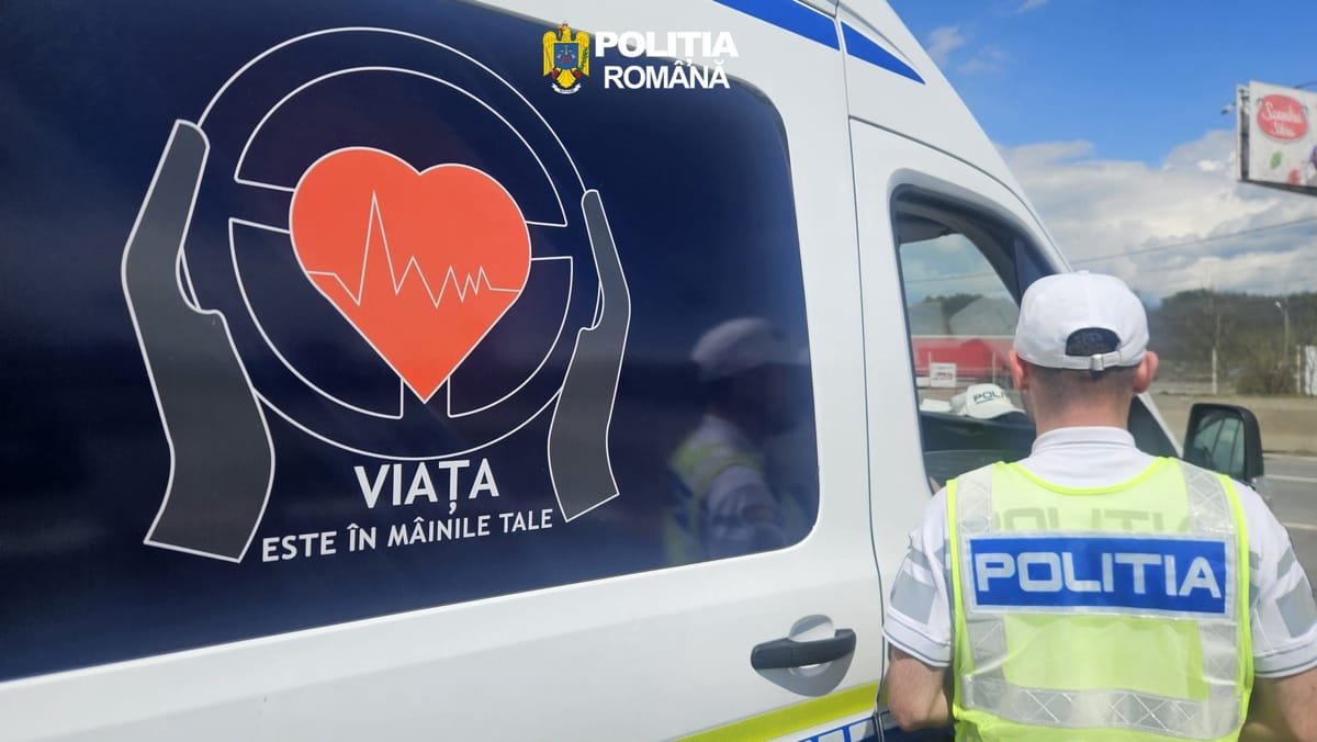 Sibiu: bărbat prins cu 0,98 mg/l alcool la volan, a refuzat recoltarea probelor de sânge