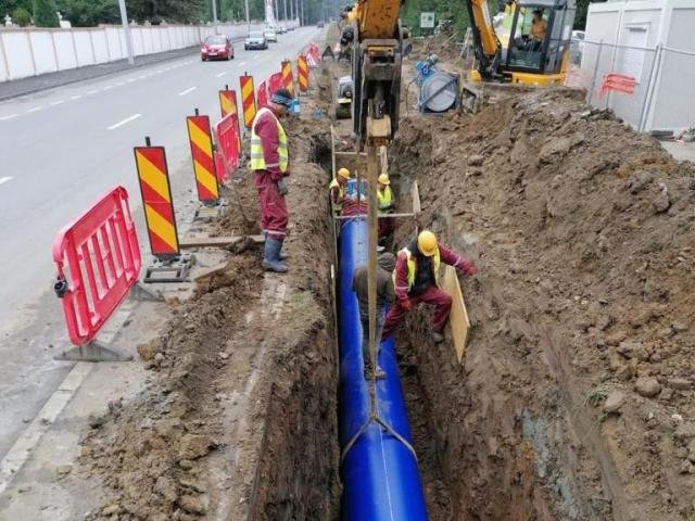 Sibiu: circulația se redeschide pe strada Cibinului, cu restricții, înainte de finalizarea lucrărilor
