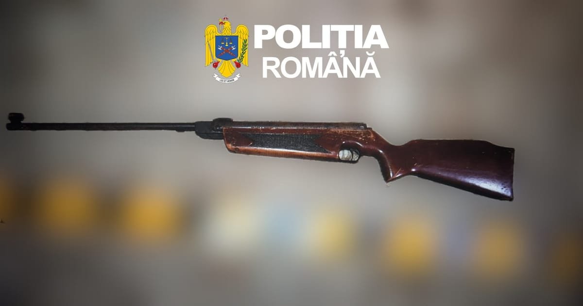 Sibiu: percheziții în trei locuințe, arme și cartușe deținute ilegal găsite de polițiști