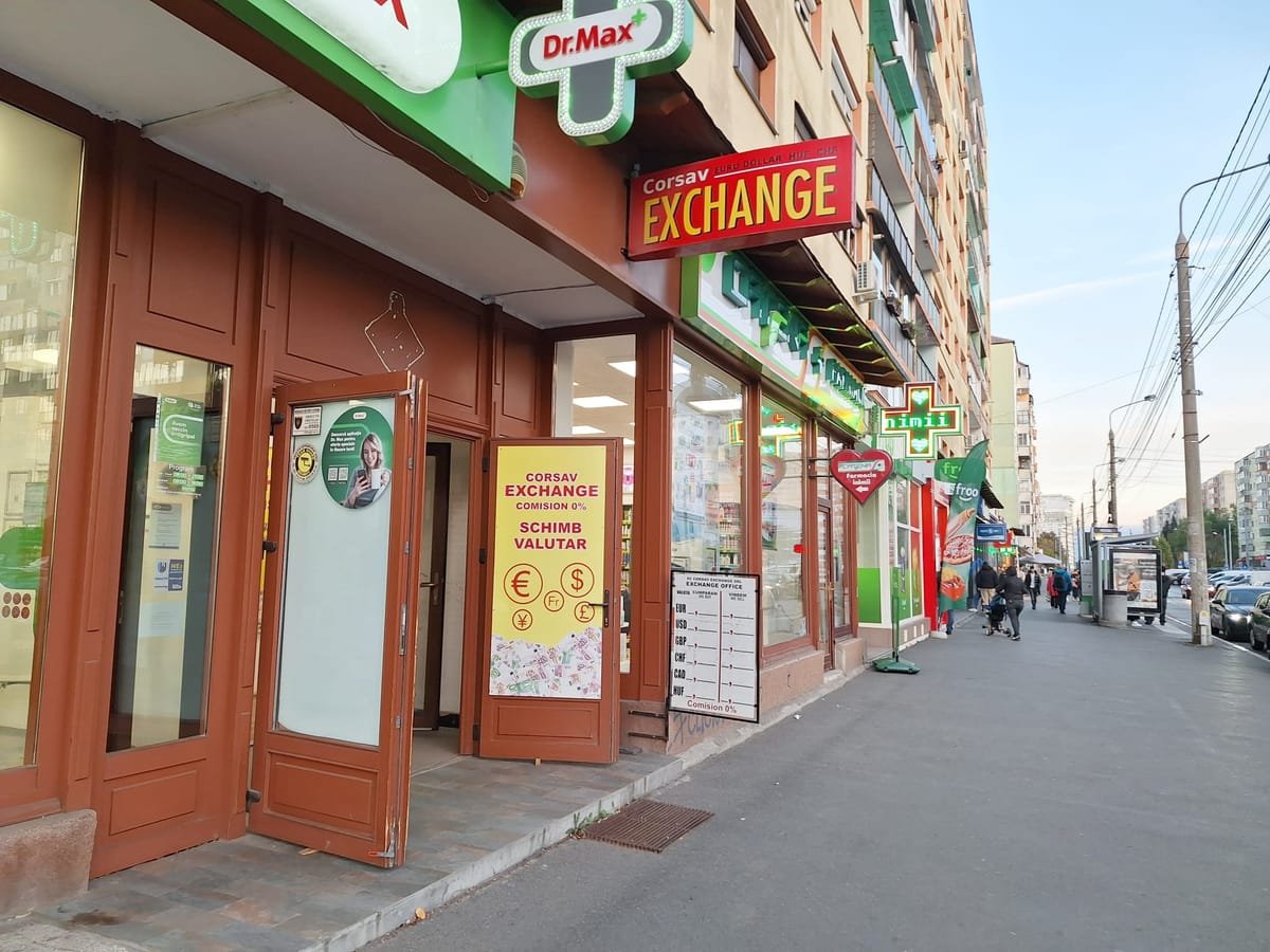 Sibiu: record absolut pentru euro la casele de schimb, cumpărat cu 5,3 lei și vândut cu 5,4 lei
