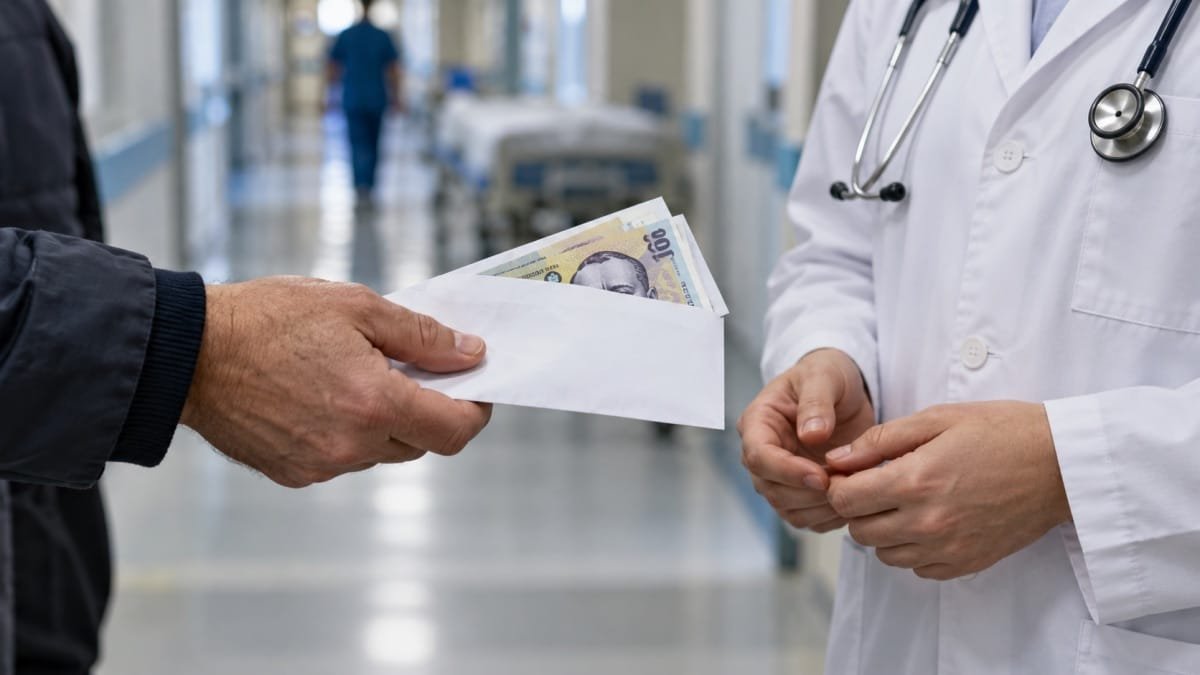 Sibiu: spitalele din județ depășesc media națională la indicatorul privind solicitările de șpagă