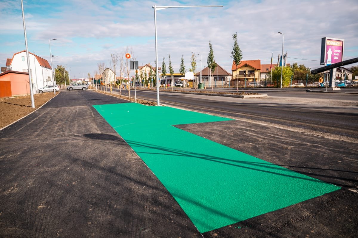 Sibiu: trafic blocat noaptea pe Calea Șurii Mari pentru asfaltare, din 27 octombrie