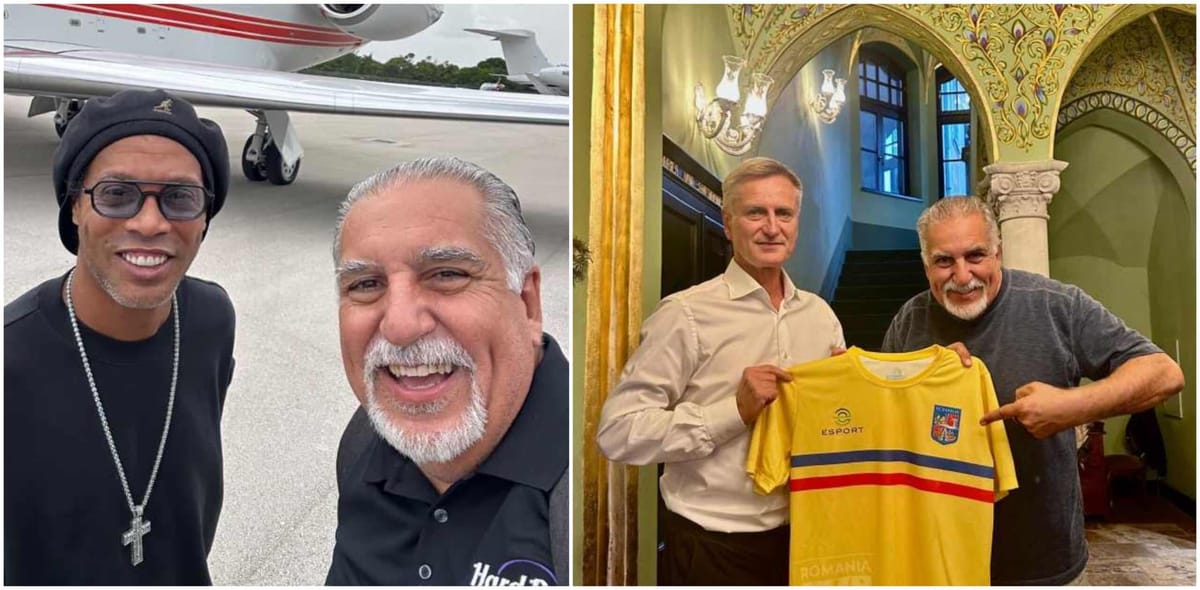 Sibiul, pe traseul jurnalistului Fernando Fiore înaintea unui posibil eveniment cu Ronaldinho