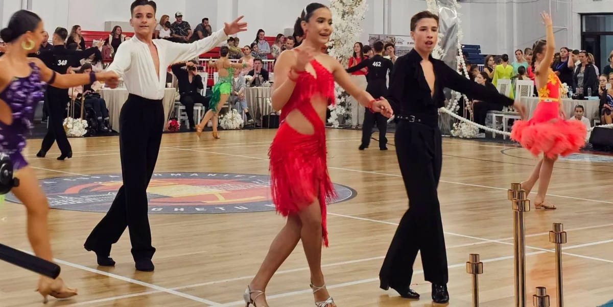 Sighetu Marmației: Concursul Național de Dans Sportiv „Cupa Christeen’s” a reunit sportivi din întreaga țară