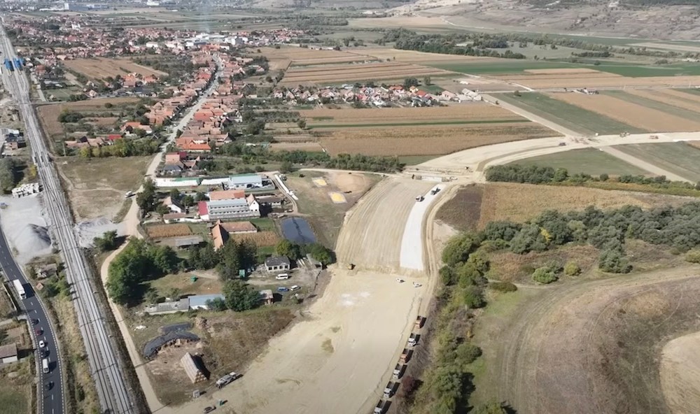 Sighișoara: lucrările la Varianta de Ocolire avansează, stadiul fizic depășește 16%