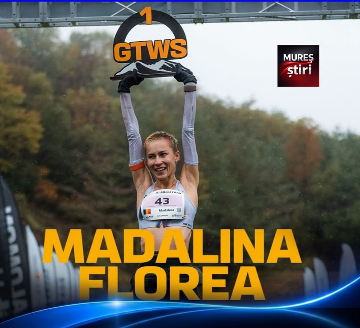 Sighișoara: Mădălina Florea, din nou campioană mondială în Golden Trail World Series 2026