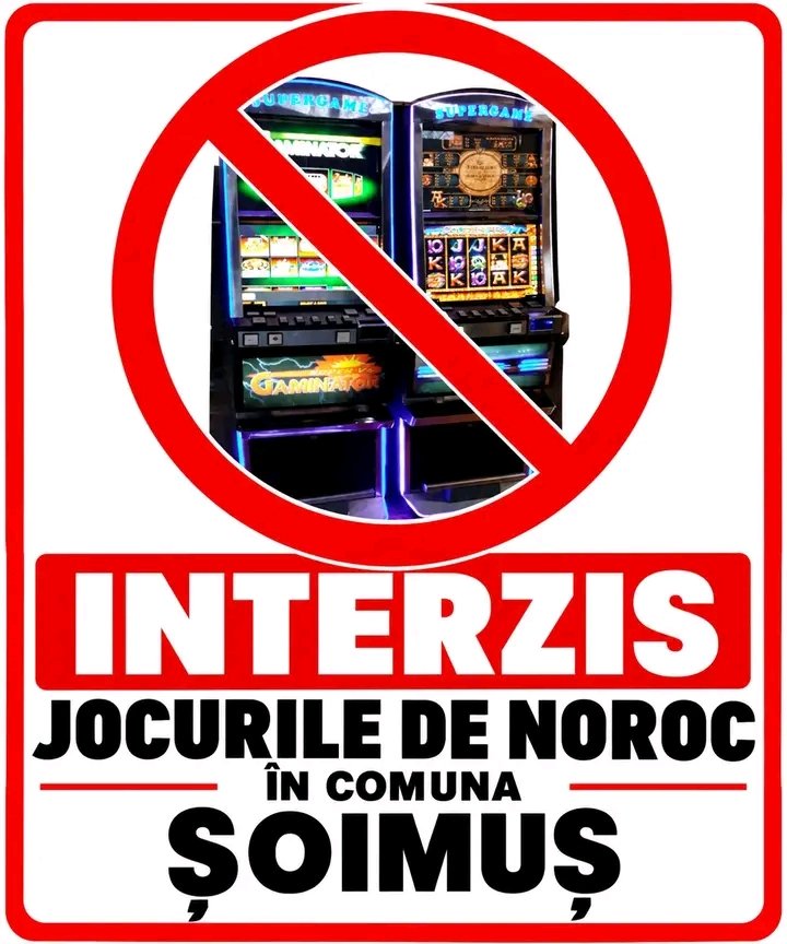 Șoimuș: consiliul local respinge autorizarea jocurilor de noroc, după votul a 12 consilieri