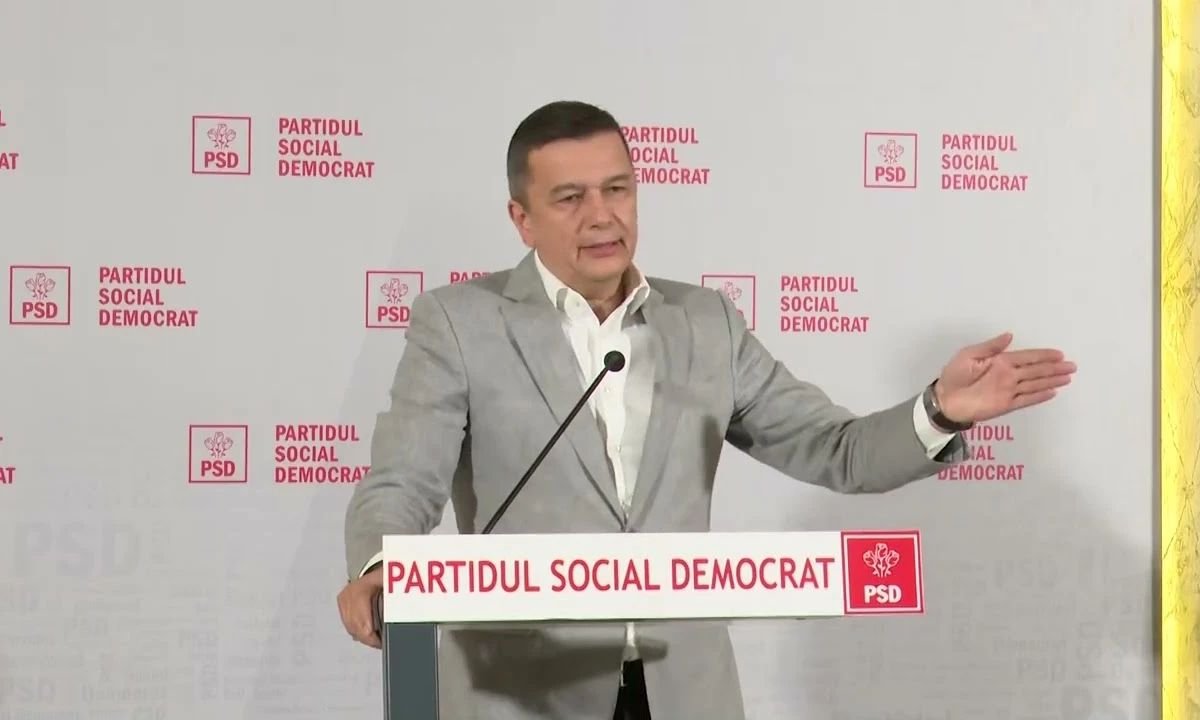 Sorin Grindeanu a vorbit luni despre pregătirile PSD pentru alegeri anticipate