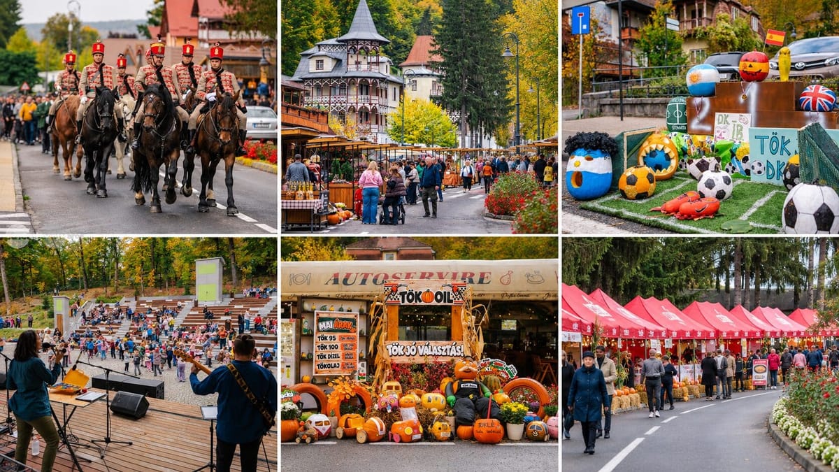 Sovata: cazări sold-out pentru Festivalul Dovleacului, 2.000 de bostani cumpărați pentru școli