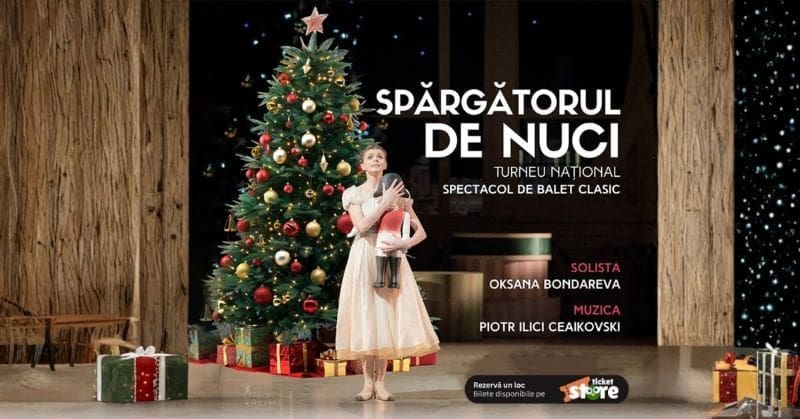 ”Spărgătorul de nuci”, spectacol de balet clasic la Târgu Mureș