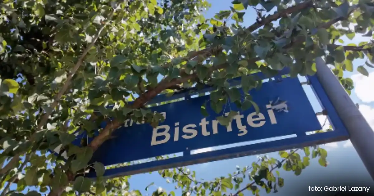 Strada Bistriței din Bistrița, în modernizare: lucrările de asfaltare sunt avansate
