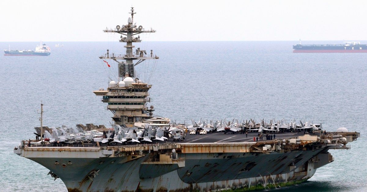 SUA vor trimite un al treilea portavion spre Iran, potrivit unui oficial american citat de Al Jazeera