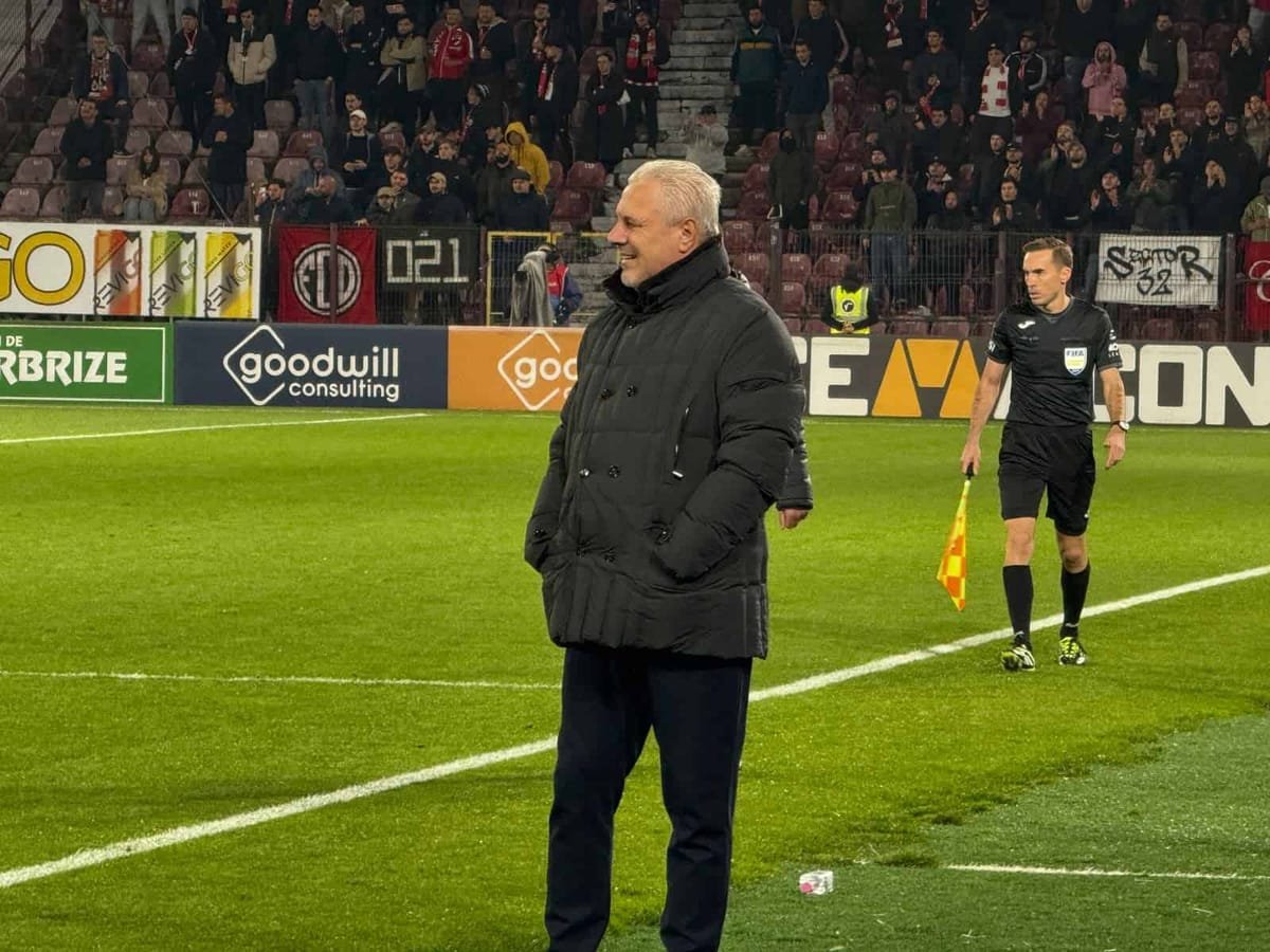 Șumudică, dezamăgit după ce a pierdut două puncte cu Dinamo: „Urlu de durere