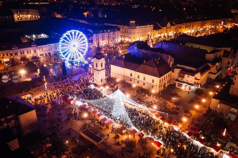 Târgul de Crăciun din Târgu Mureș se deschide pe 27 noiembrie. Iluminatul festiv va fi aprins pe 5 decembrie