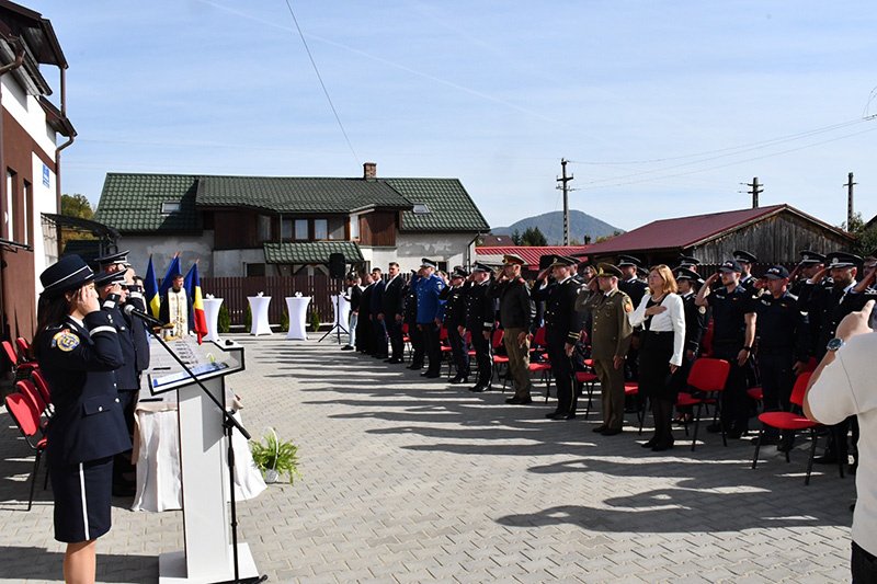 Tăuții-Măgherăuș: Poliția Orașului are sediu nou, după reabilitarea unei clădiri a administrației locale