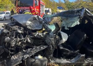 Târgu Lăpuș: trei victime într-un accident rutier pe DN18B, cu un autoturism și o autoutilitară