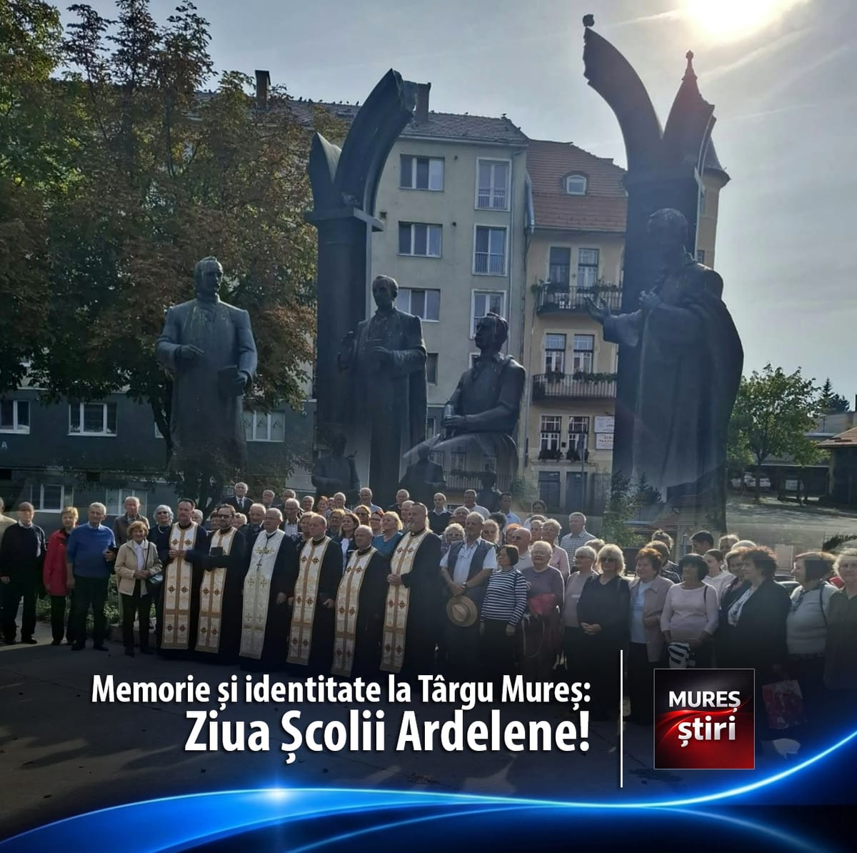 Târgu Mureș: Biserica Greco-Catolică marchează Ziua Școlii Ardelene, cu un omagiu adus renașterii naționale
