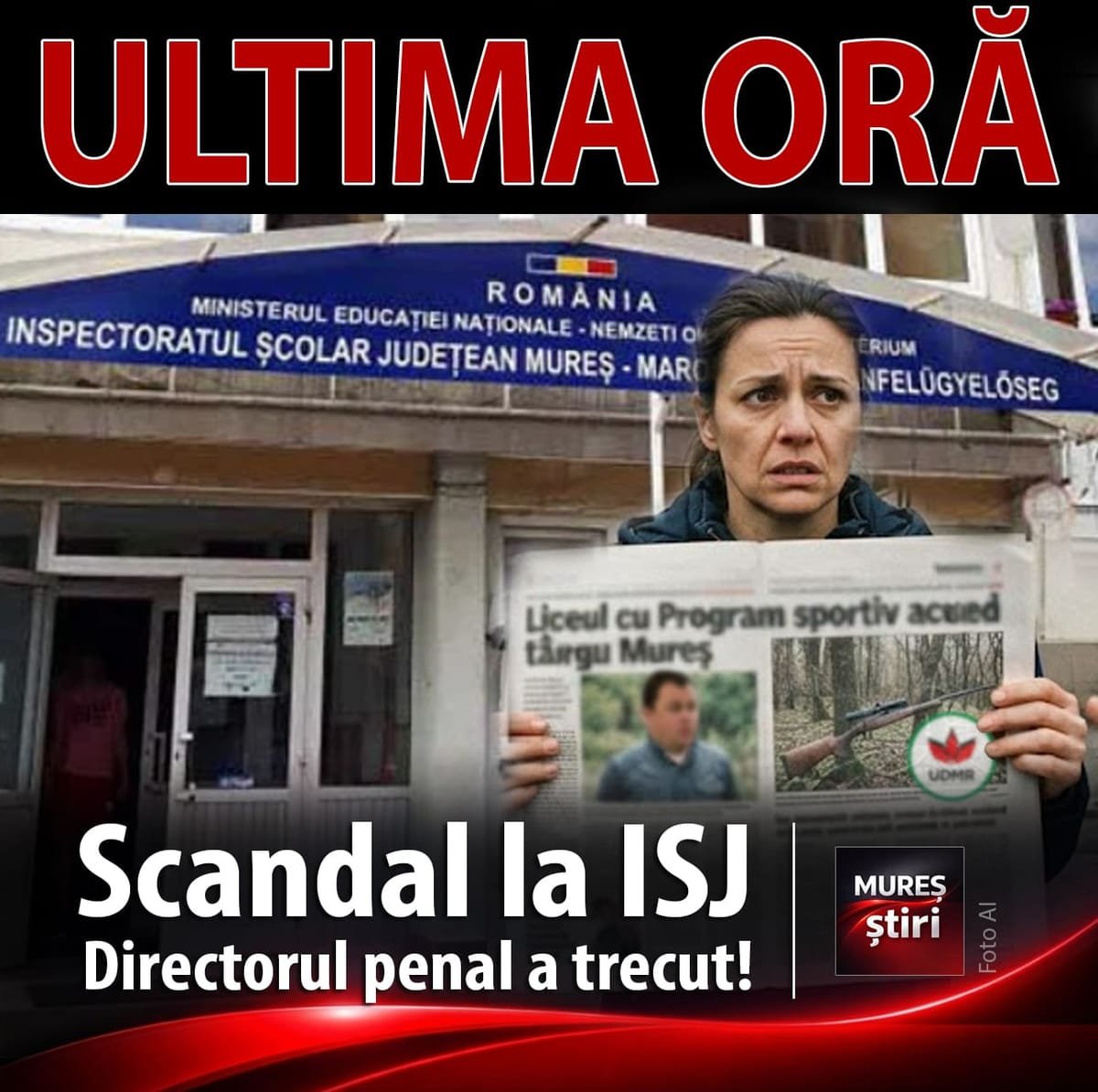 Târgu Mureș: directorul LPS Csiki Zsolt, cercetat penal pentru fapte deosebit de grave, aproape de noul mandat
