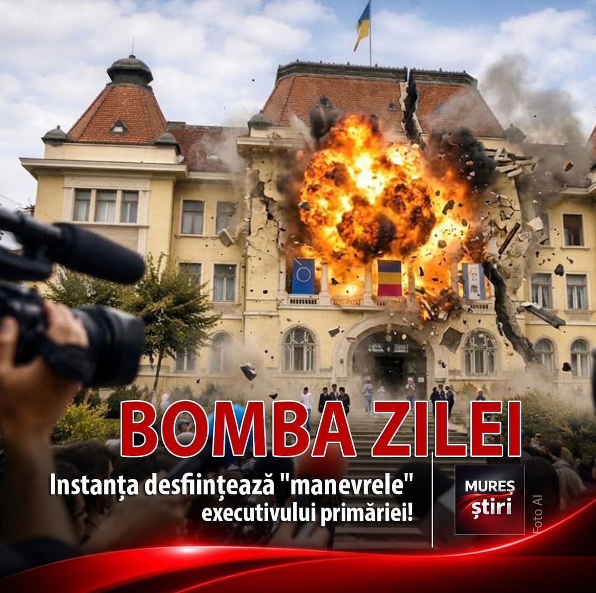Târgu Mureș: instanța anulează licitația pentru curățenie și deszăpezire a Primăriei