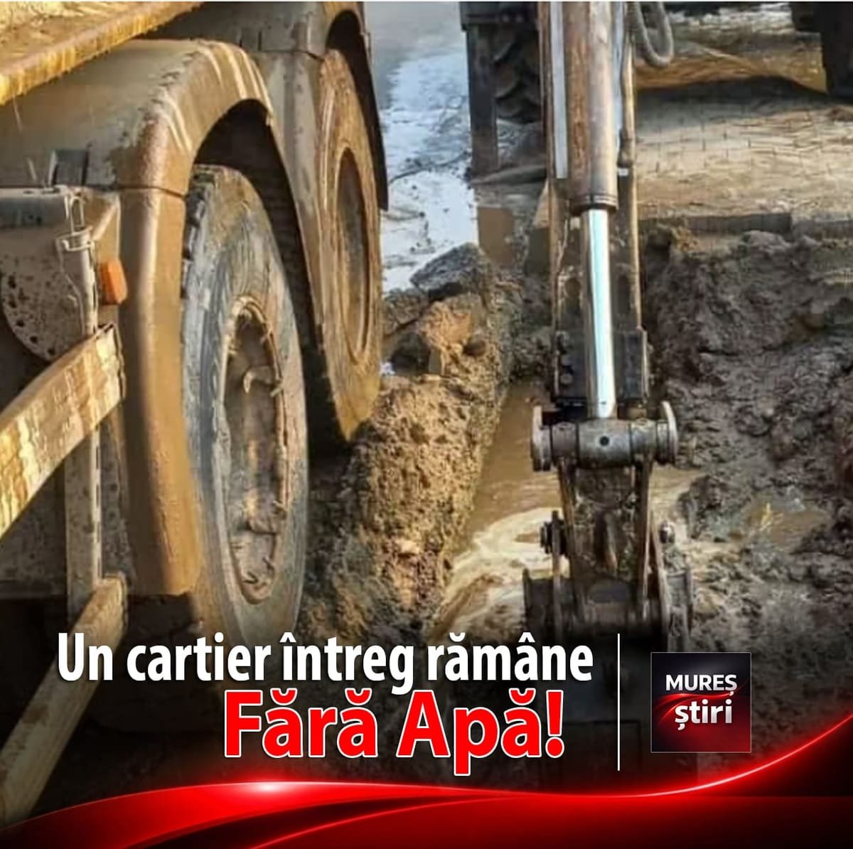 Târgu Mureș: locuitorii din cartierul Unirii vor rămâne fără apă miercuri, 14 octombrie
