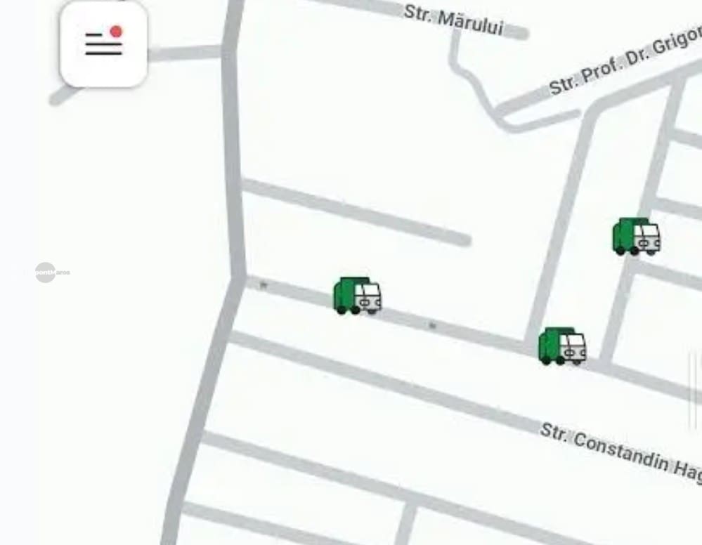Târgu Mureș: mașinile de salubritate pot fi urmărite în timp real pe Waze, pentru a evita întârzierile
