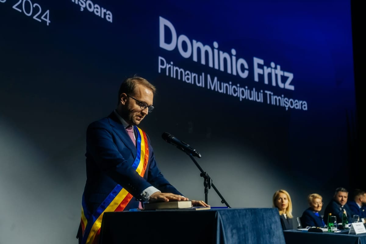 Timișoara: ÎCCJ menține conflictul de interese al lui Dominic Fritz: „A acționat conștient și deliberat