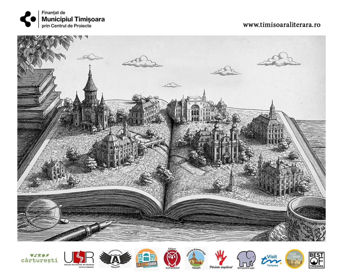 Timișoara, o geografie literară: platformă online care readuce cărțile în cartierele orașului