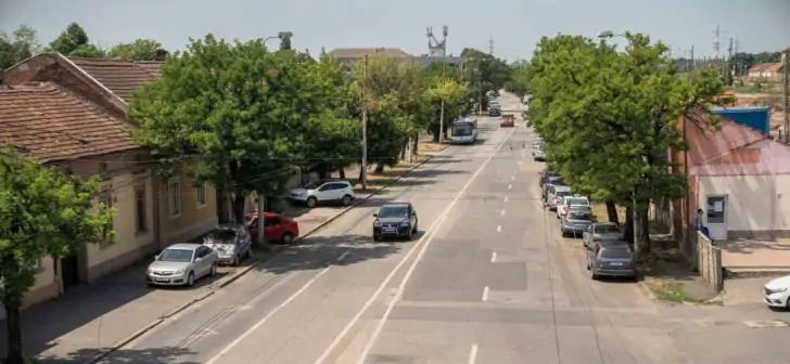 Timișoara: pe bulevardul Gării, de luni, o singură bandă în ambele sensuri din cauza șantierului