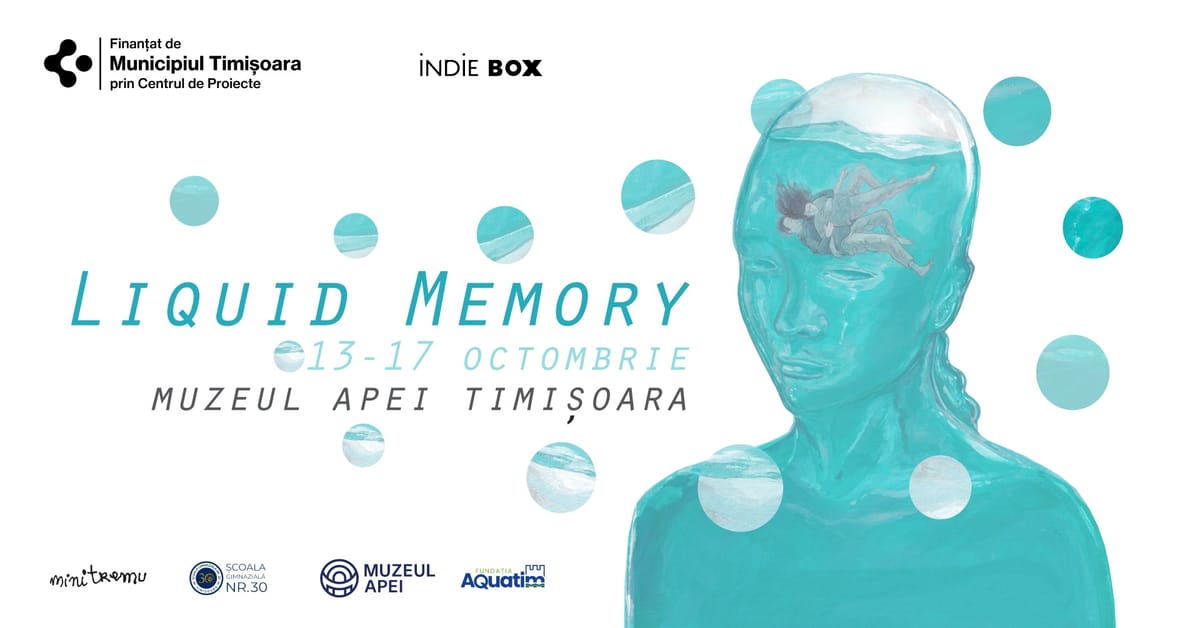 Timișoara: Pedagogia Apei aduce în octombrie instalația sonoră Liquid Memory la Muzeul Apei