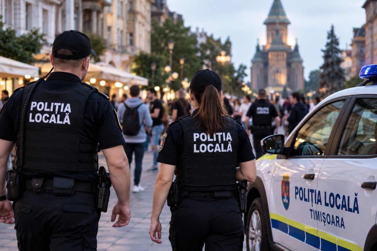 Timișoara: peste 4.000 de amenzi aplicate de Poliția Locală pentru tulburarea liniștii și mizerie