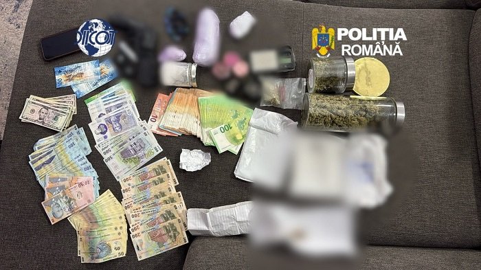 Timișoara: 5 persoane cercetate pentru trafic de droguri de mare risc, după anchetă BCCO și DIICOT