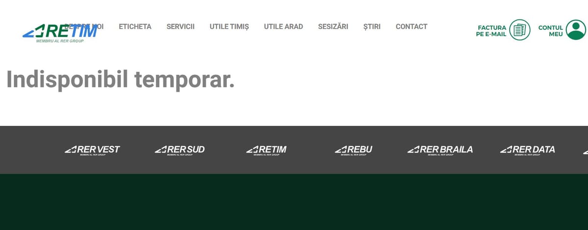 Timișoara: baza de date a aplicației Contul-meu a salubrității ar fi fost accesată ilegal