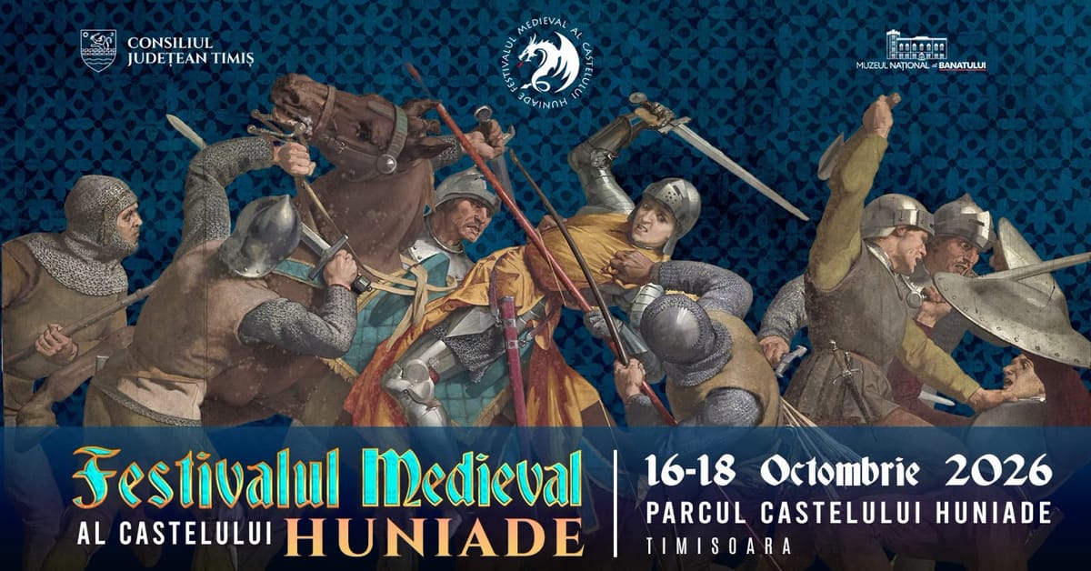 Timișoara: Festivalul Medieval al Castelului Huniade revine în octombrie, cu turniruri și spectacole