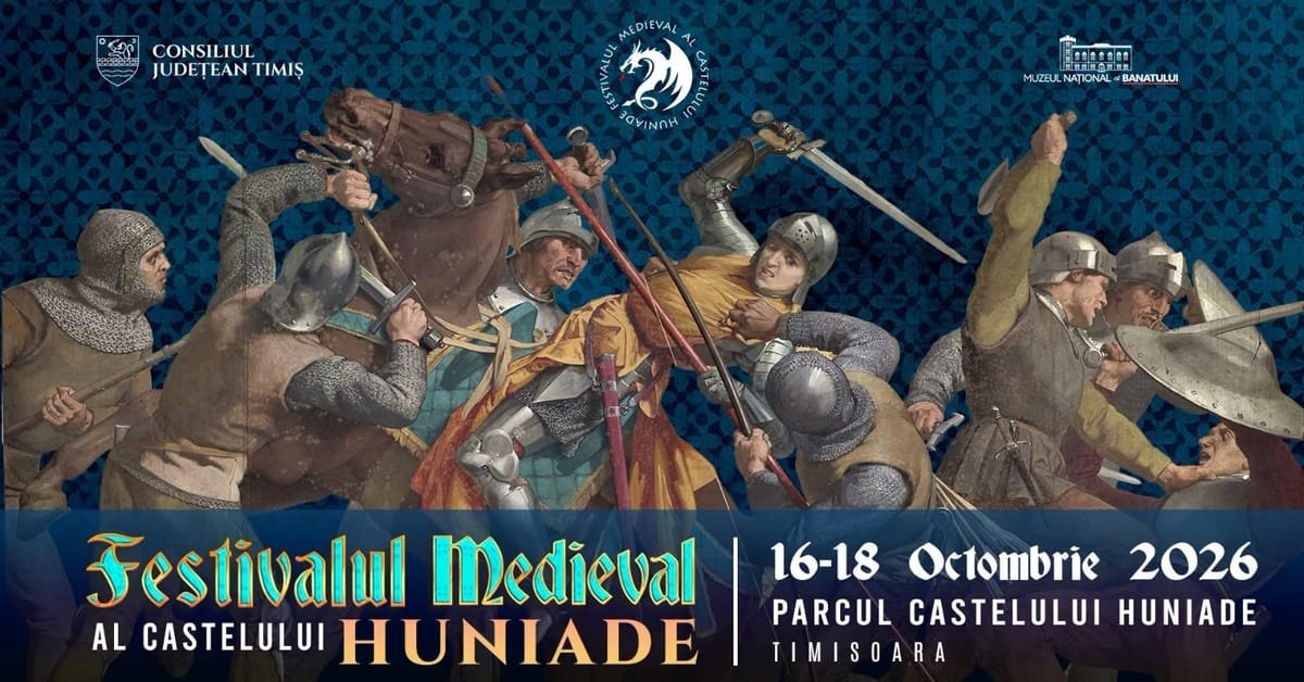 Timișoara: Festivalul Medieval al Castelului Huniade ajunge la a VIII-a ediție, în 16–18 octombrie