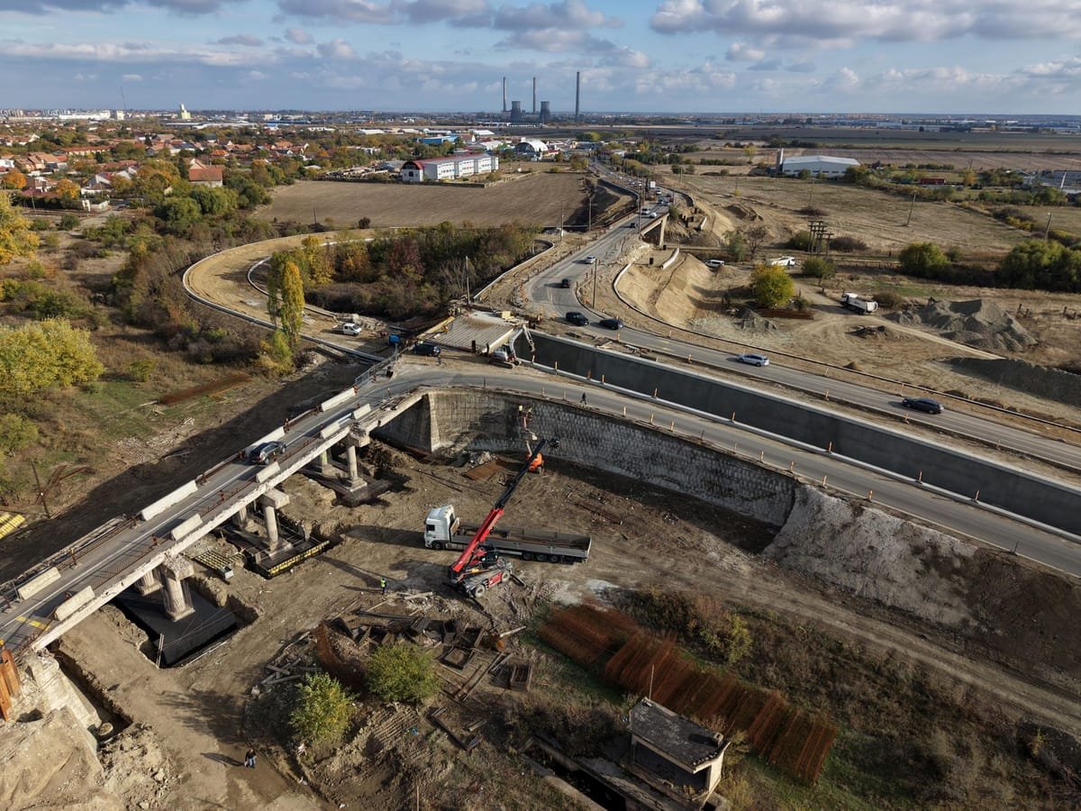 Timișoara: Pasajul Polonă va fi demolat și reconstruit, circulația se modifică FOTO