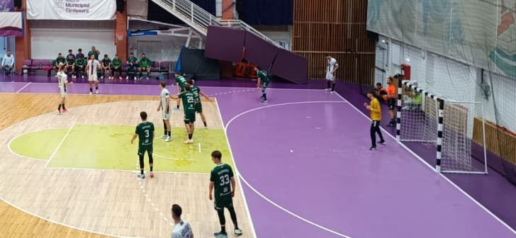 Timișoara: Poli a câștigat primul meci cu Granitas Karys Kaunas și e cu un picior în turul 3 al Cupei EHF
