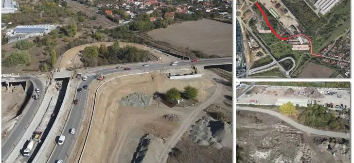 Timișoara: se deschide drumul provizoriu pe lângă Pasajul Slavici Polonă, la Freidorf. VIDEO