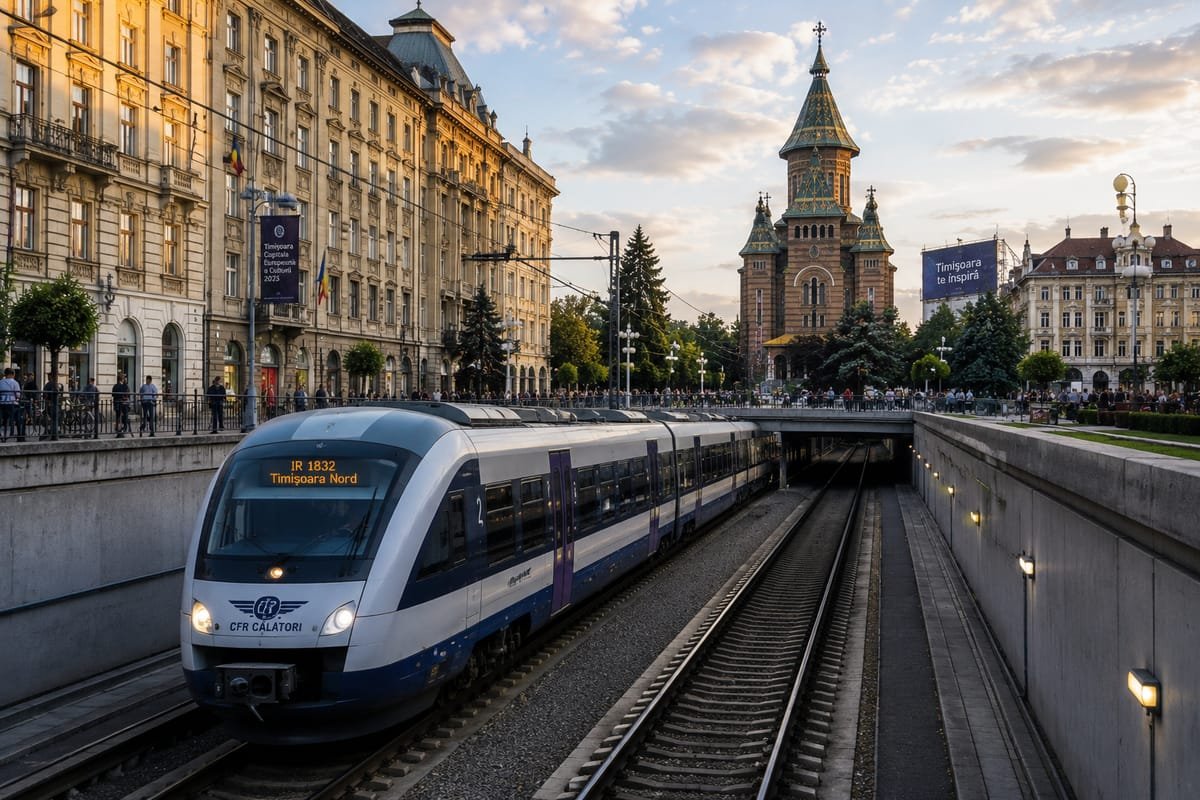 Timișoara: Simonis acuză Primăria că a scos Consiliul Județean din proiectul trenului metropolitan