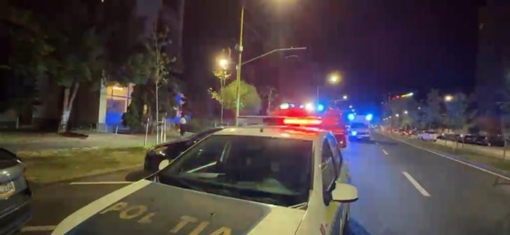 Timișoara: tânăr de 18 ani reținut după un accident, după ce a luat plăcuțele de înmatriculare și a fugit