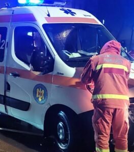 Tomești, Timiș: un bărbat a murit într-un accident pe un drum forestier, iar șoferul a fost dus la spital