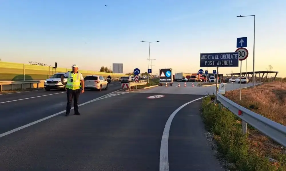 Totești și Brad (Hunedoara): șoferii vor fi opriți miercuri pentru un recensământ rutier
