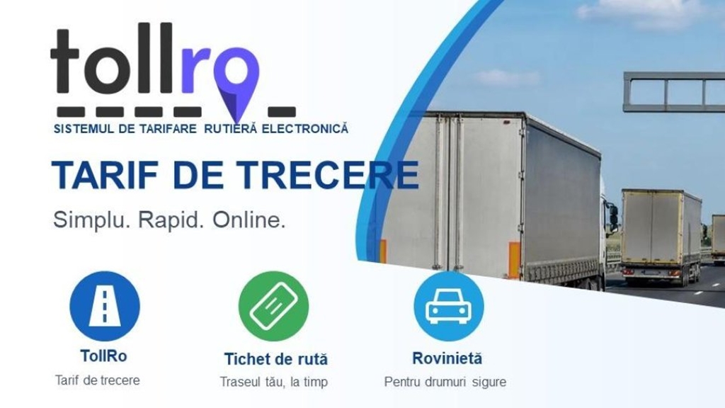 Transportul rutier va fi mai scump cu până la 25% din cauza taxei TollRo