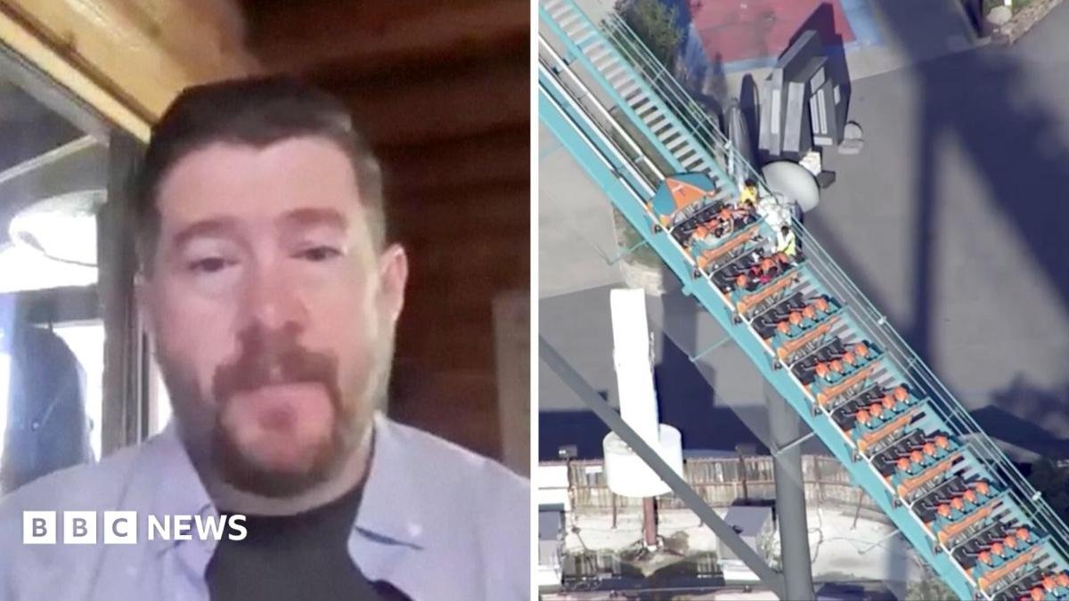 Traumatic": martorii relatează momentul în care un bărbat a căzut dintr-o montagnă rusă de la Six Flags