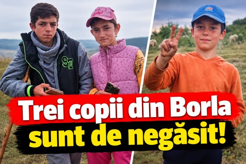 Trei copii din Borla sunt de negăsit după ce au plecat de pe un teren viran