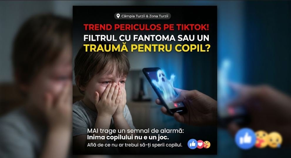 Trendul ghost prank de pe TikTok, în care părinții își sperie copiii, atrage avertismentul autorităților