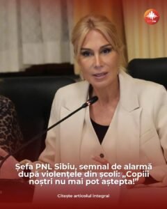 Turcan (PNL Sibiu) cere măsuri după violențele din școli: elev de 15 ani rănit doi colegi în Pitești